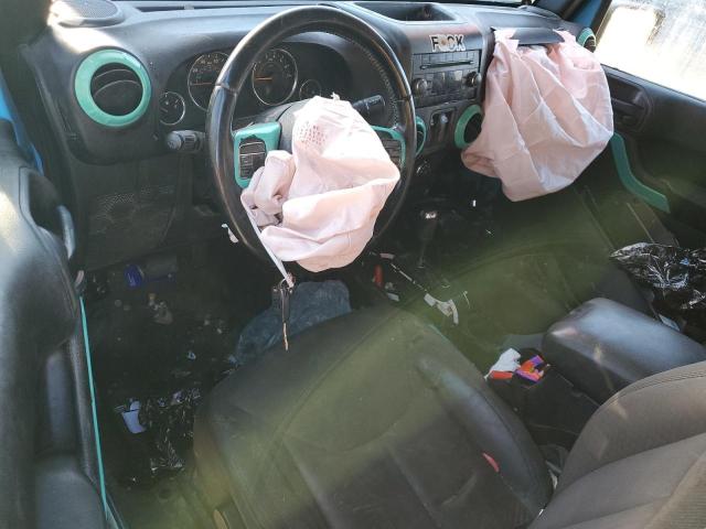 1C4AJWAG5HL583403 - 2017 JEEP WRANGLER SPORT BLUE photo 8