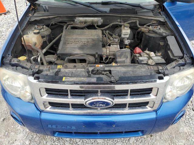 1FMCU0DG8CKB34428 - 2012 FORD ESCAPE XLT BLUE photo 12