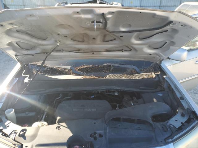 5FNYF3H56AB018198 - 2010 HONDA PILOT EXL Արծաթագույն լուսանկար 12