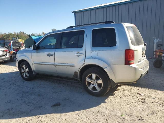 5FNYF3H56AB018198 - 2010 HONDA PILOT EXL Արծաթագույն լուսանկար 2
