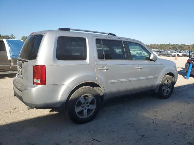5FNYF3H56AB018198 - 2010 HONDA PILOT EXL Արծաթագույն լուսանկար 3