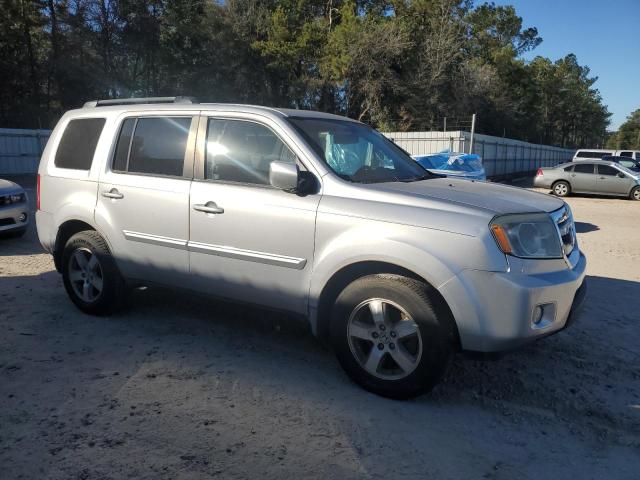 5FNYF3H56AB018198 - 2010 HONDA PILOT EXL Արծաթագույն լուսանկար 4