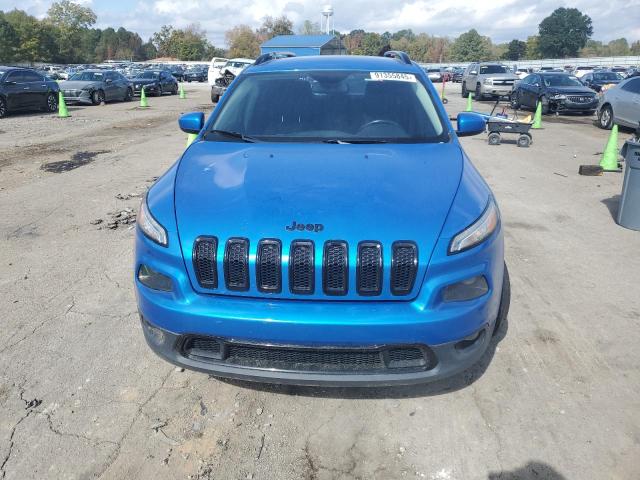 1C4PJLCX2JD534262 - 2018 JEEP CHEROKEE LATITUDE BLUE photo 5
