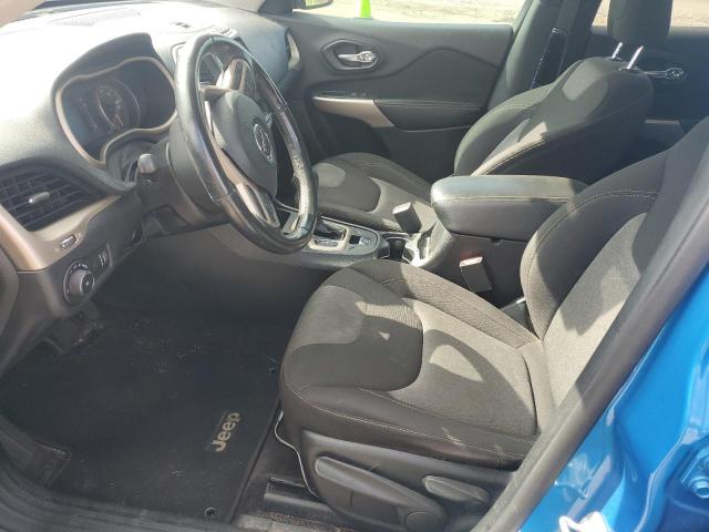 1C4PJLCX2JD534262 - 2018 JEEP CHEROKEE LATITUDE BLUE photo 7