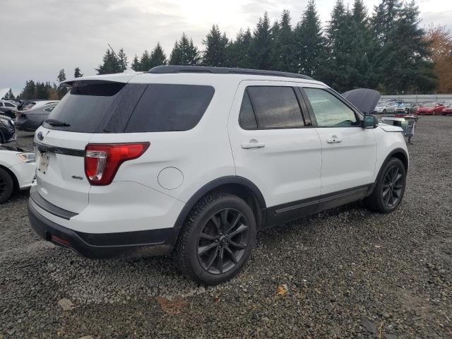 1FM5K8D87JGB80306 - 2018 FORD EXPLORER XLT أبيض صورة 3