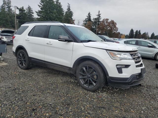 1FM5K8D87JGB80306 - 2018 FORD EXPLORER XLT أبيض صورة 4