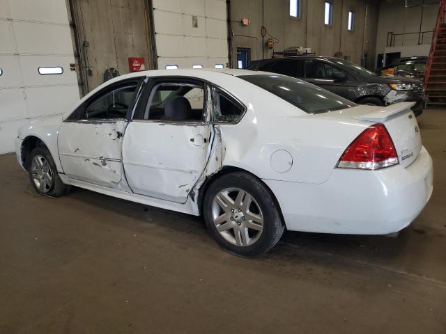 2G1WB5E3XC1127781 - 2012 CHEVROLET IMPALA LT WHITE photo 2