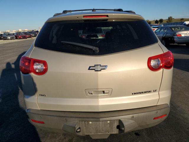 1GNKVJEDXCJ211286 - 2012 CHEVROLET TRAVERSE LT Ոսկեգույն լուսանկար 6