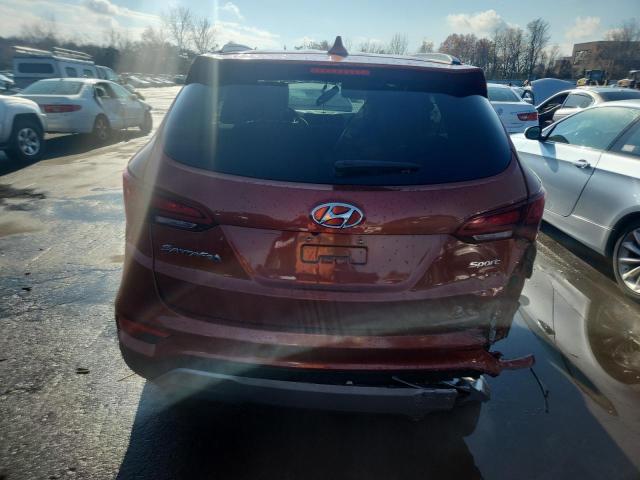 5XYZU3LB6HG460568 - 2017 HYUNDAI SANTA FE S ORANGE photo 6