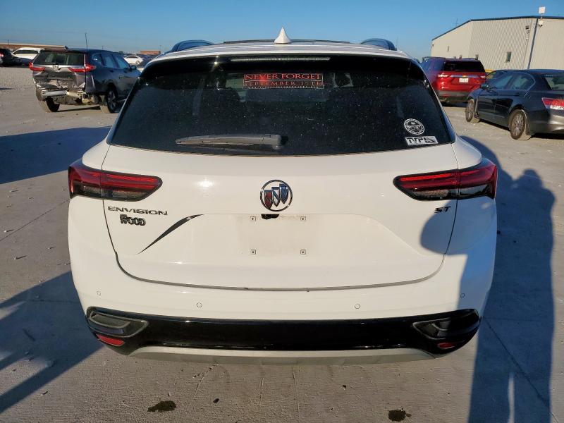 LRBFZNR4XMD106312 - 2021 BUICK ENVISION ESSENCE WHITE photo 6