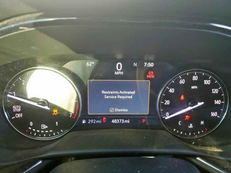 LRBFZNR4XMD106312 - 2021 BUICK ENVISION ESSENCE WHITE photo 9