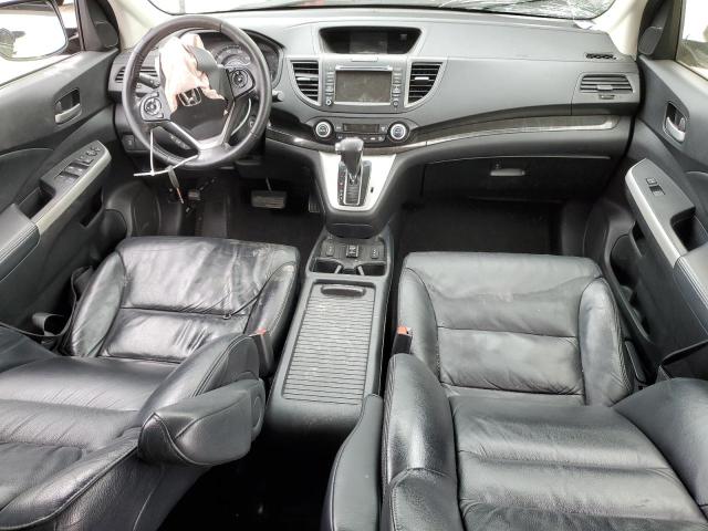 JHLRM4H71CC010952 - 2012 HONDA CR-V EXL BLACK photo 8