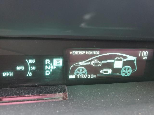 JTDKN3DU6B1414955 - 2011 TOYOTA PRIUS 银色 照片 9