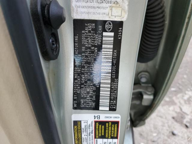 4T1BK36B38U292076 - 2008 TOYOTA AVALON XL GREEN photo 12