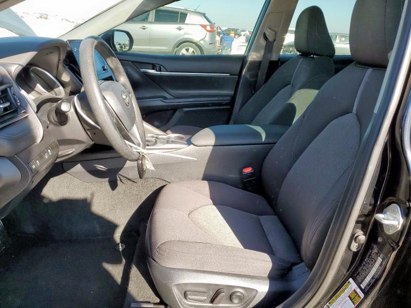 4T1R11AK8NU718921 - 2022 TOYOTA CAMRY LE BLACK photo 7