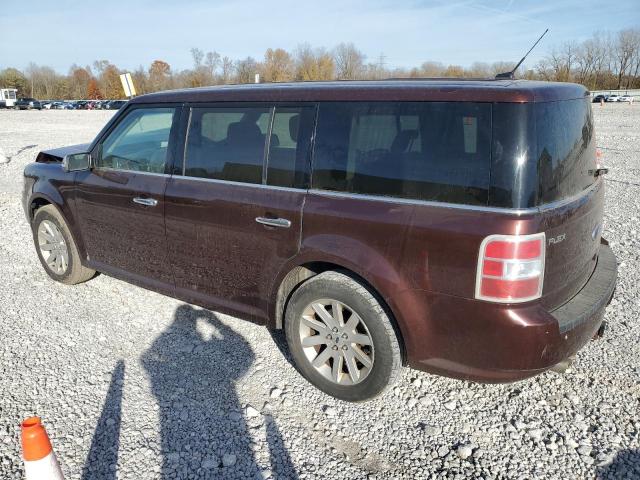 2FMGK5CC1ABA58223 - 2010 FORD FLEX SEL BURGUNDY photo 2