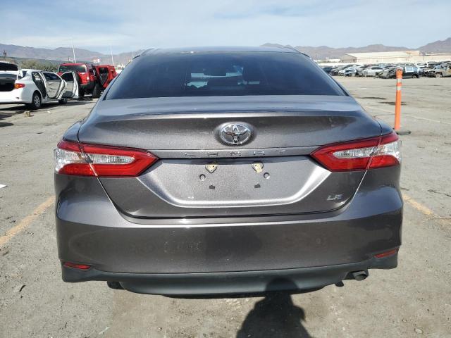 4T1B11HK3JU625726 - 2018 TOYOTA CAMRY L GRAY photo 6