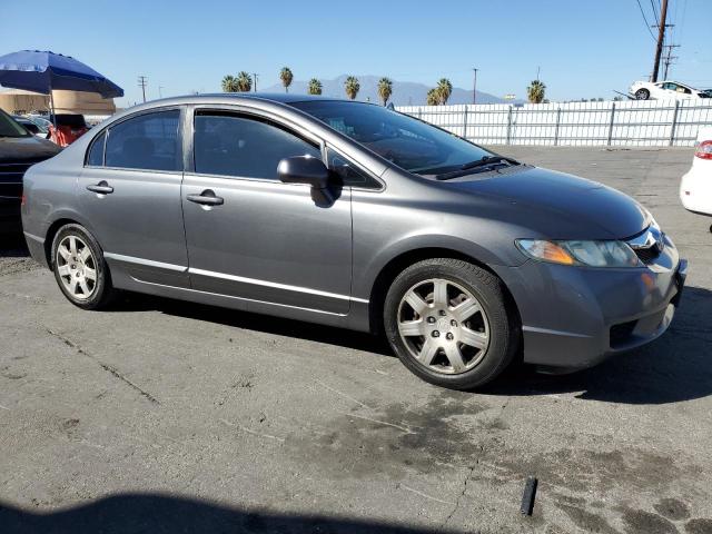 2HGFA16519H331339 - 2009 HONDA CIVIC LX GRAY photo 4
