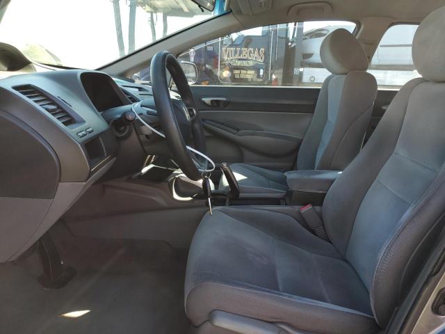 2HGFA16519H331339 - 2009 HONDA CIVIC LX GRAY photo 7