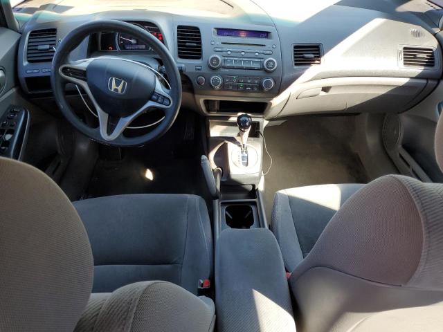 2HGFA16519H331339 - 2009 HONDA CIVIC LX GRAY photo 8