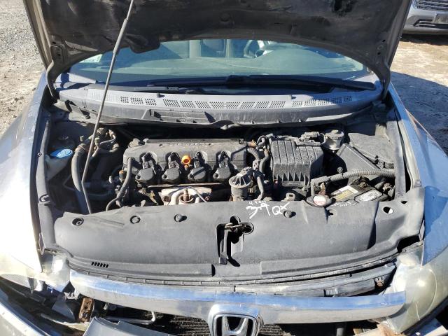 2HGFA16886H521709 - 2006 HONDA CIVIC EX GRAY photo 11