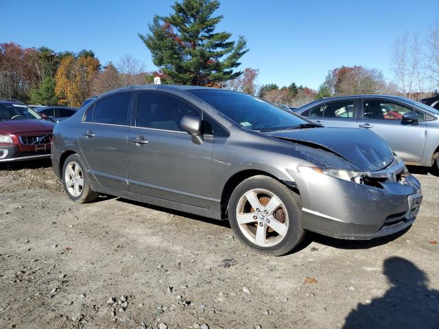 2HGFA16886H521709 - 2006 HONDA CIVIC EX GRAY photo 4