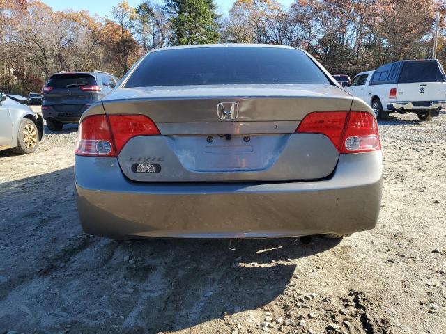 2HGFA16886H521709 - 2006 HONDA CIVIC EX GRAY photo 6