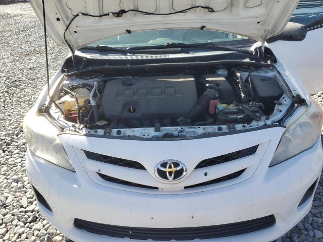 2T1BU4EE1CC760957 - 2012 TOYOTA COROLLA BASE თეთრი ფოტო 11