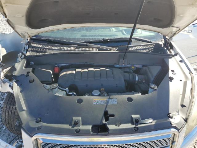 1GKKRTKD3DJ203629 - 2013 GMC ACADIA DENALI WHITE photo 12