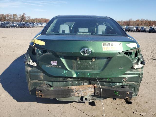 2T1BURHE7GC580185 - 2016 TOYOTA COROLLA L GREEN photo 6