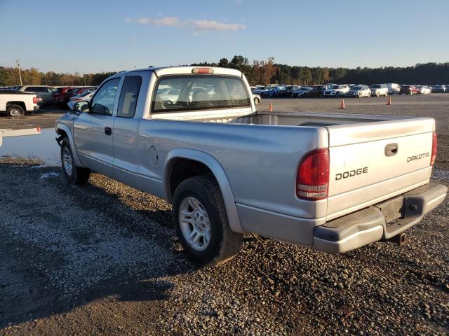 1D7GL32K14S747743 - 2004 DODGE DAKOTA SPORT 银色 照片 2