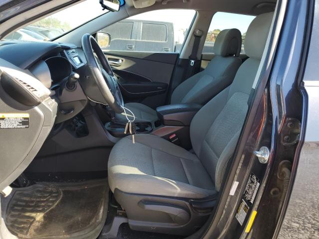 5XYZT3LB9DG034306 - 2013 HYUNDAI SANTA FE S BLUE photo 7