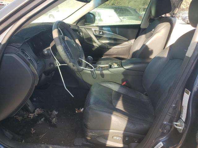 JNKAJ09E48M306590 - 2008 INFINITI EX35 BASE Bleu photo 7