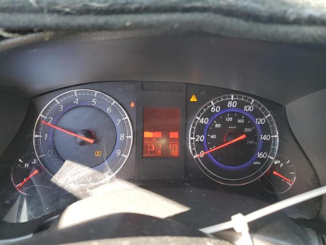 JNKAJ09E48M306590 - 2008 INFINITI EX35 BASE Bleu photo 9