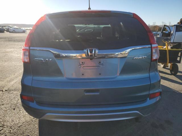 2HKRM4H59FH614074 - 2015 HONDA CR-V EX Կապույտ լուսանկար 6