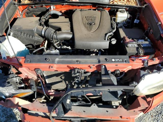 5TFDZ5BN5GX010103 - 2016 TOYOTA TACOMA DOUBLE CAB ORANGE photo 11