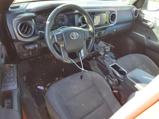 5TFDZ5BN5GX010103 - 2016 TOYOTA TACOMA DOUBLE CAB ORANGE photo 8