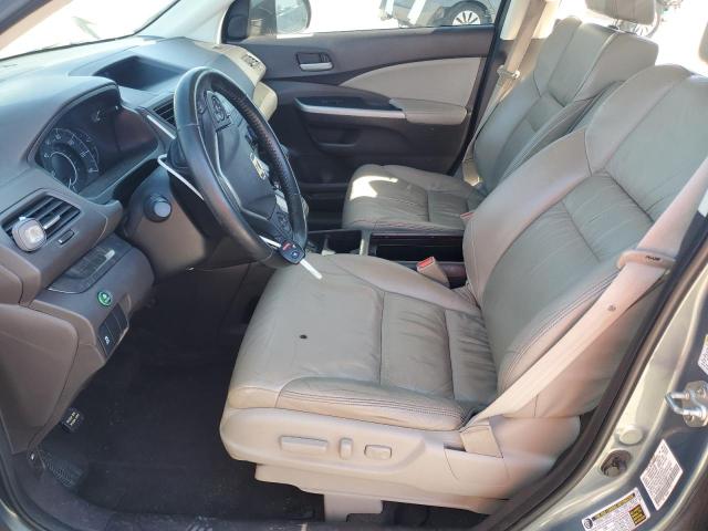 5J6RM3H72CL032685 - 2012 HONDA CR-V EXL GRAY photo 7
