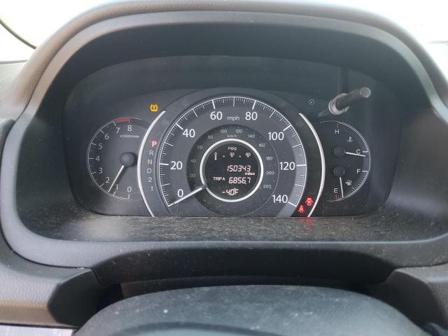 5J6RM3H72CL032685 - 2012 HONDA CR-V EXL GRAY photo 9