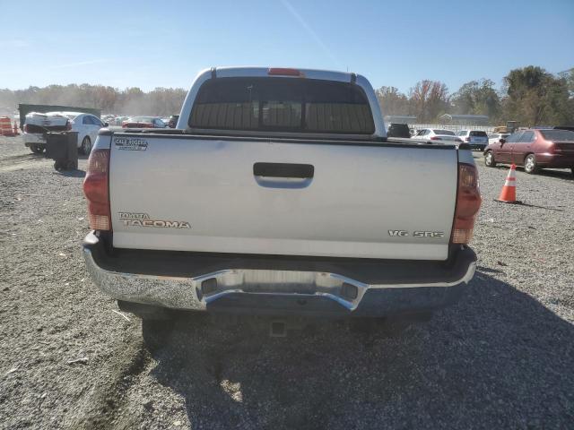 5TELU42N86Z272869 - 2006 TOYOTA TACOMA DOUBLE CAB 银色 照片 6