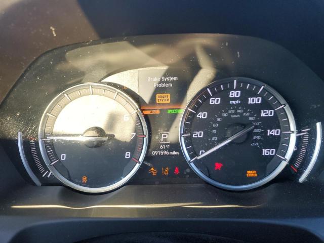 19UUB3F71JA005268 - 2018 ACURA TLX ADVANCE BROWN photo 9
