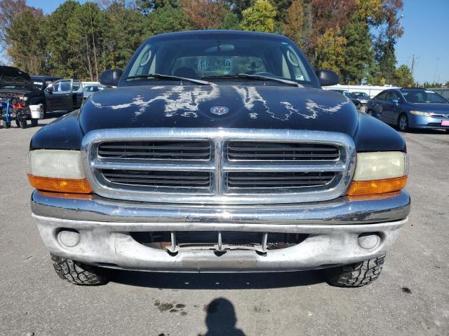 1B7HG48X12S691831 - 2002 DODGE DAKOTA QUAD SLT Чорний фото 5