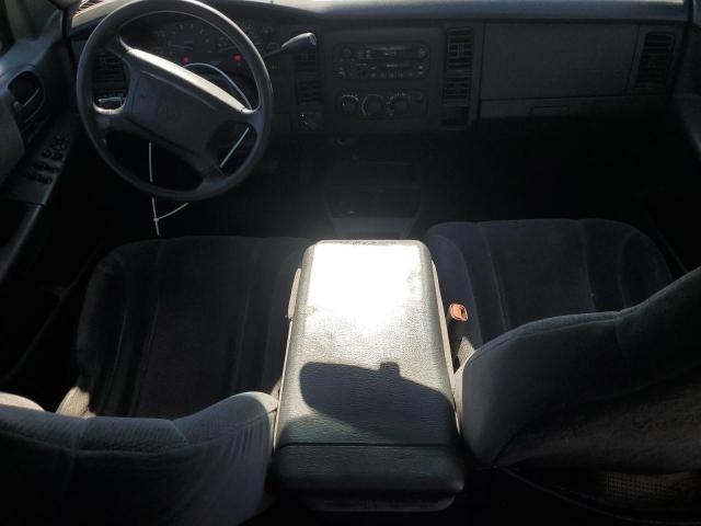 1B7HG48X12S691831 - 2002 DODGE DAKOTA QUAD SLT Чорний фото 8