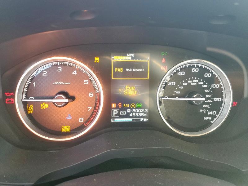 JF2SKAXC8MH485361 - 2021 SUBARU FORESTER TOURING 白色 照片 9