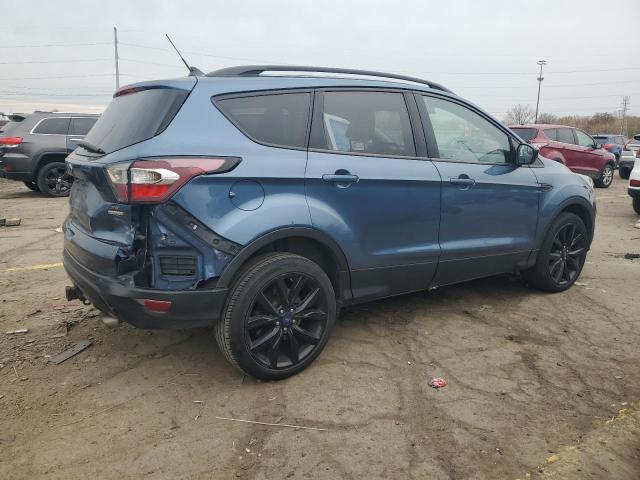 1FMCU0GD7JUC18615 - 2018 FORD ESCAPE SE BLUE photo 3