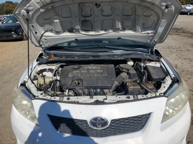 2T1BU4EE0AC523907 - 2010 TOYOTA COROLLA BASE WHITE photo 11