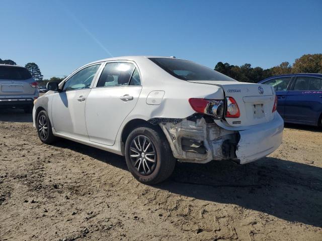 2T1BU4EE0AC523907 - 2010 TOYOTA COROLLA BASE WHITE photo 2