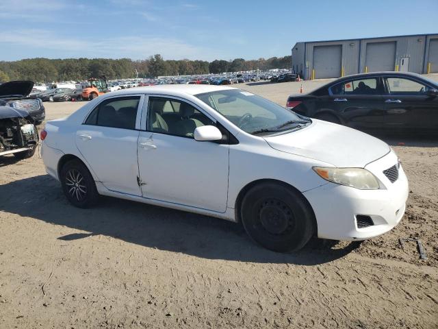 2T1BU4EE0AC523907 - 2010 TOYOTA COROLLA BASE WHITE photo 4