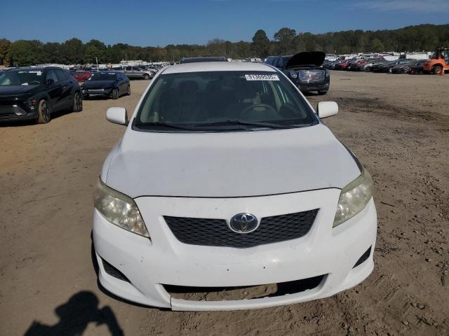 2T1BU4EE0AC523907 - 2010 TOYOTA COROLLA BASE WHITE photo 5