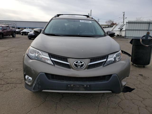 2T3DFREV3DW020317 - 2013 TOYOTA RAV4 LIMITED BROWN photo 5